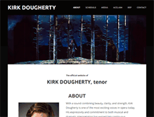 Tablet Screenshot of kirkdougherty.com